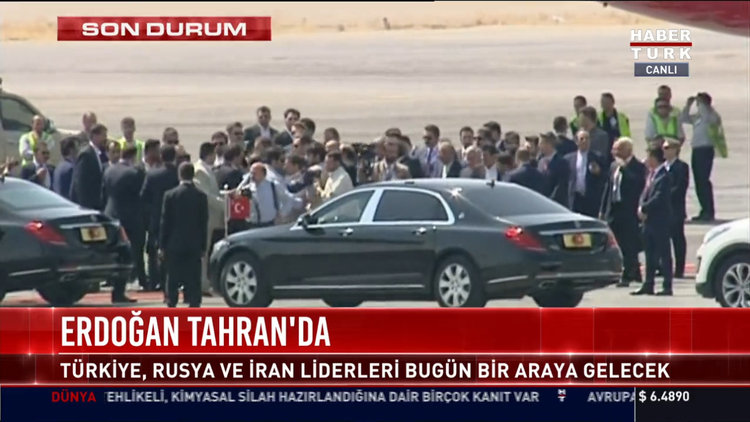 Erdoğan Tahran'da