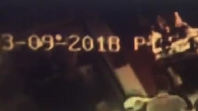 Fatih'te dehşet anları! O anlar kameraya yansıdı