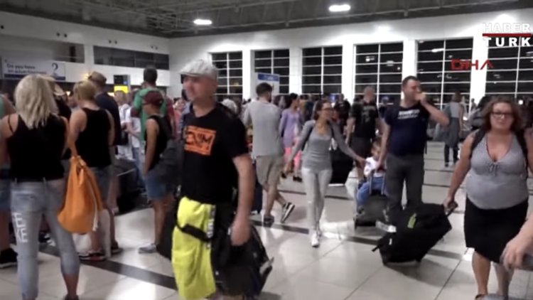 Antalya'da turist rekoru