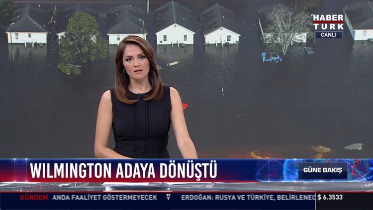 Wilmington adaya dönüştü: Florence kasırgası Kuzey Carolina kentini yıktı geçti