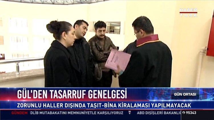 Kamuda tasarruf dönemi: Adalet Bakanı Gül, tasarruf genelgesi yayımladı