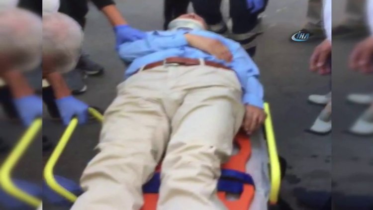 Özcan Yeniçeri'ye otomobil çarptı