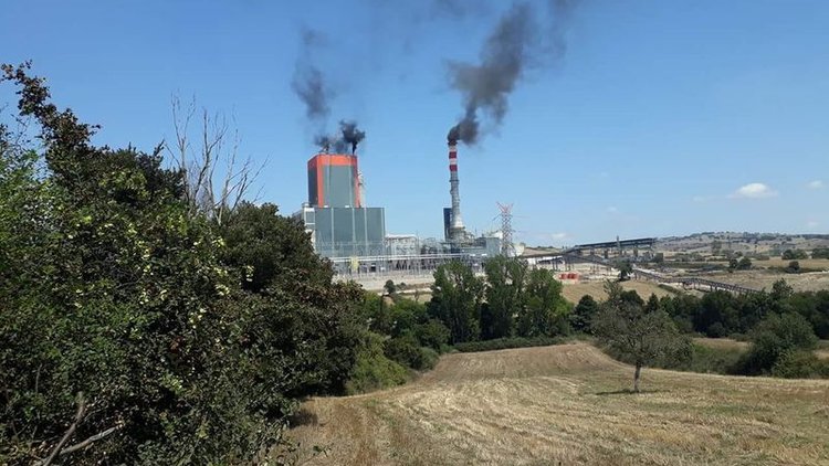 Termik santralde patlama