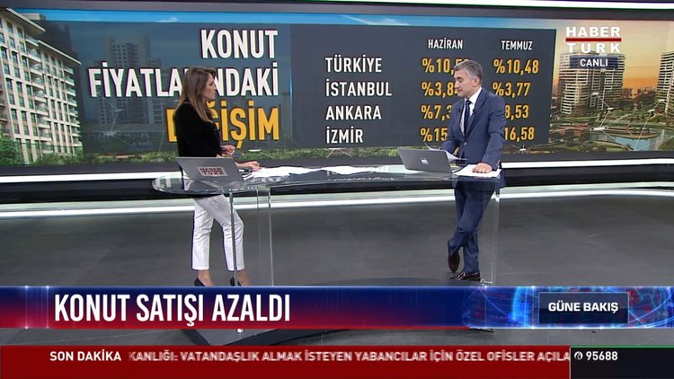 İstanbul'da ev fiyatları düştü: İstanbul'da konut fiyatları yüzde 10 geriledi