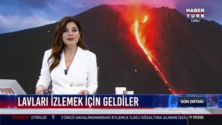 Lavları izlemek için geldiler: Reunion Adasındaki volkan yeniden lav püskürtmeye başladı