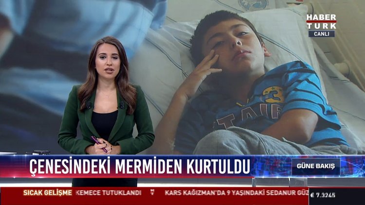 Çenesindeki mermiden kurtuldu: OSman'ın çenesine saplanan mermi ameliyatla çıkartıldı