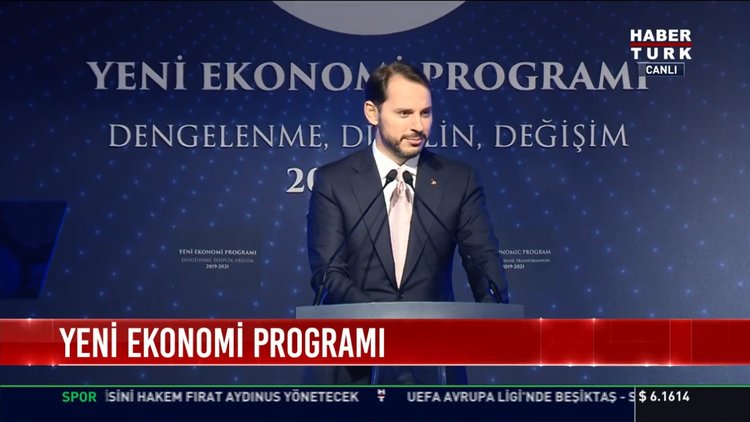 Yeni ekonomi programı: Hazine Bakanı Albayrak yeni ekonomi programını açıklıyor