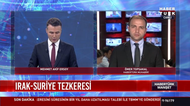 Irak-Suriye Tezkeresi: Tezkerenin süresinin uzatılmasıına ilişkin teklif TBMM'de