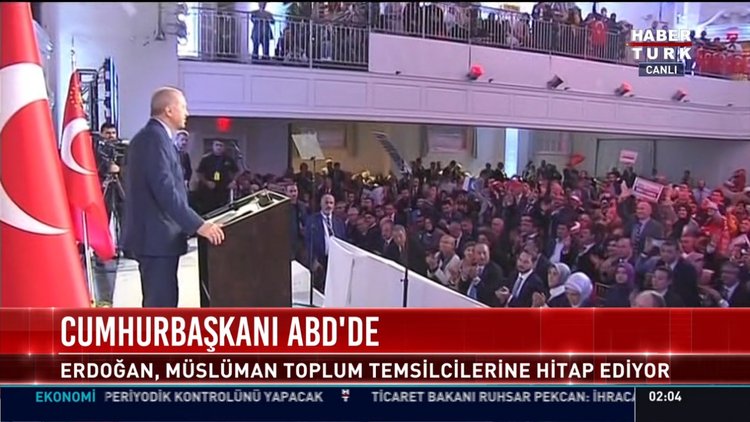 Erdoğan'dan ABD'de Fırat'ın doğusu ve Kudüs mesajı
