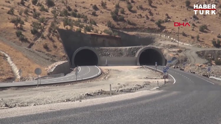 Terör örgütü PKK'nın 6 kez sabotaj düzenlediği Cudi Tüneli bitti
