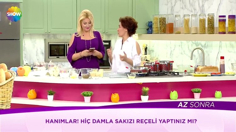 Damla sakızı reçeli tarifi