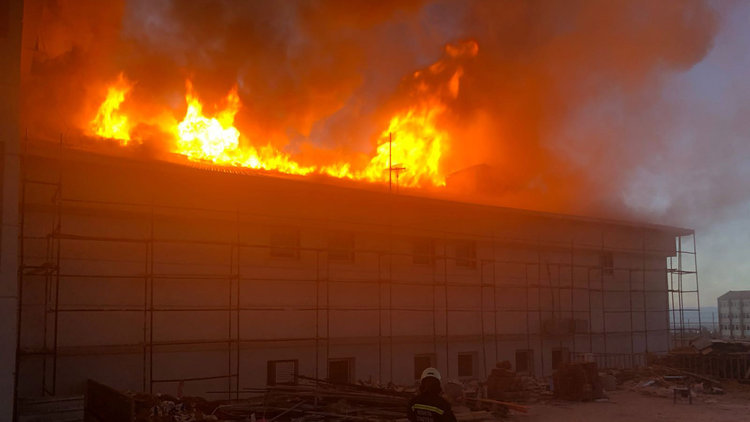 Kız öğrenci yurdunda yangın