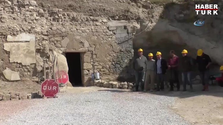 Yozgat'ta gizli kalan yer altı şehrine girildi