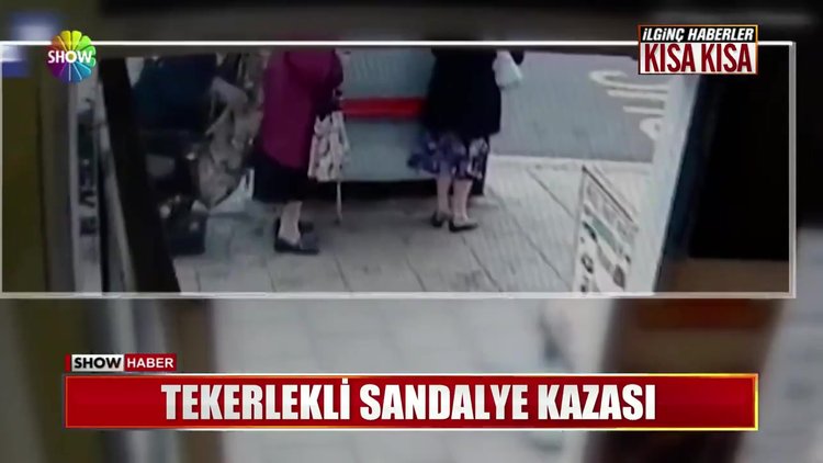 Tekerlekli sandalye kazası