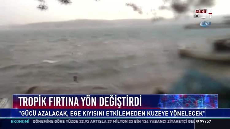 Meteoroloji'den fırtına açıklaması: 'Yön değiştirdi'