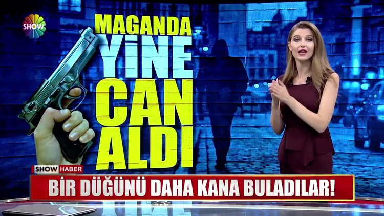 Maganda kurşunu halayda öldürdü!