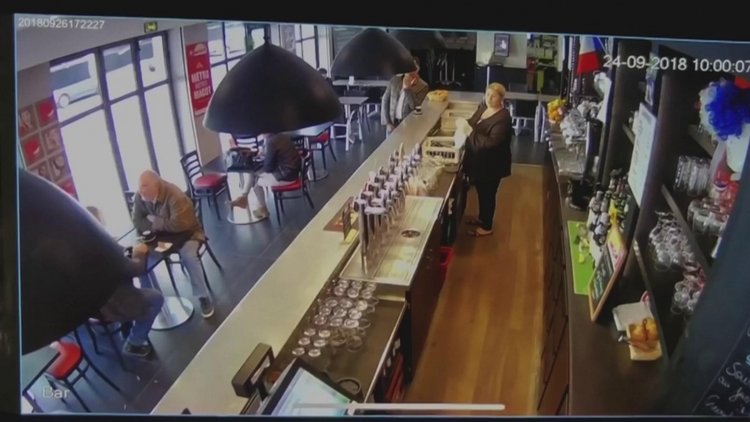 Fransa'da bara giren at paniğe neden oldu