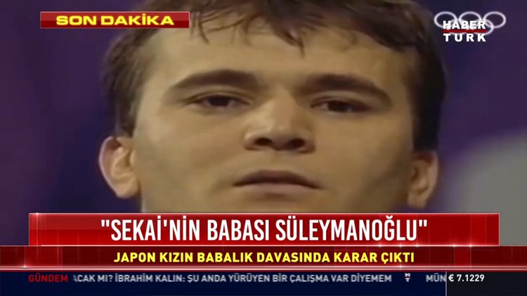 "Sekai'nin babası Süleymanoğlu": Japon kızın babalık davasında karar çıktı