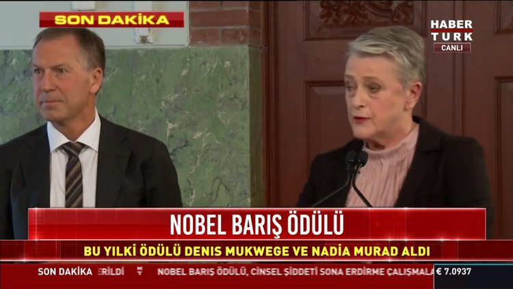 Nobel Barış Ödülü: Bu yılki ödülü Denis Mukwege ve Nadia Murad aldı