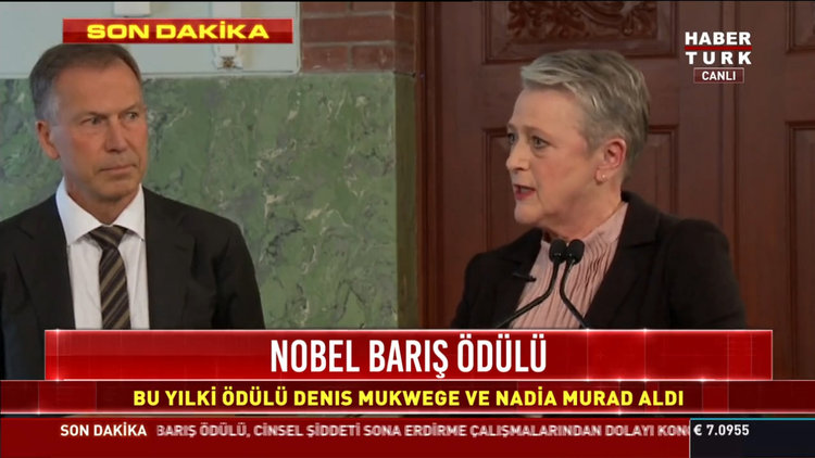 Nobel Barış Ödülü sahipleri belli oldu