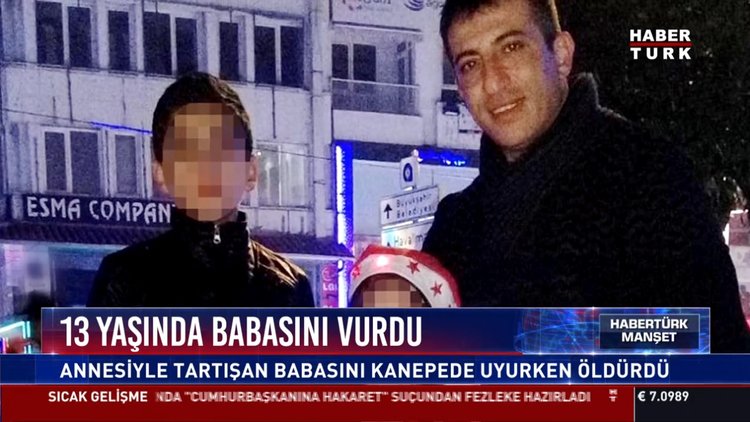 13 yaşında babasını vurdu: Annesiyle tartışan babasını kanepede uyurken öldürdü