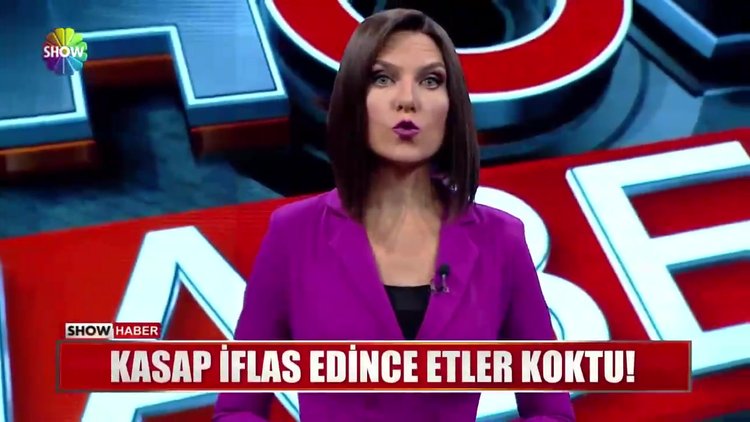 Kasap iflas edince etler koktu