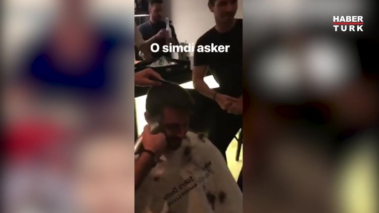 Hakan Sabancı asker tıraşı oldu