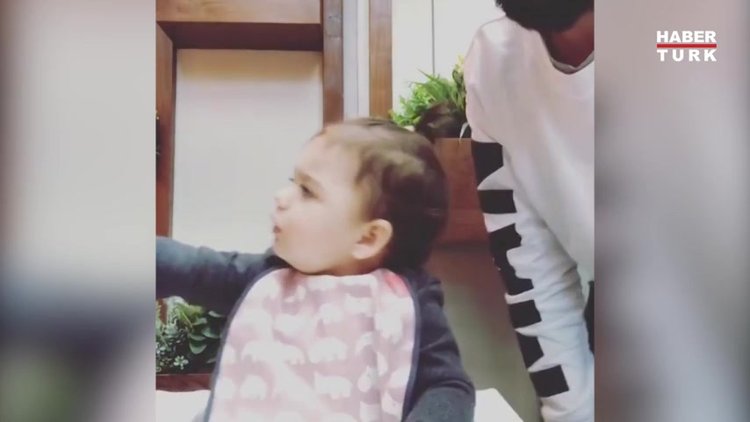 Berkay'ın kızı Arya'nın duygusallığı