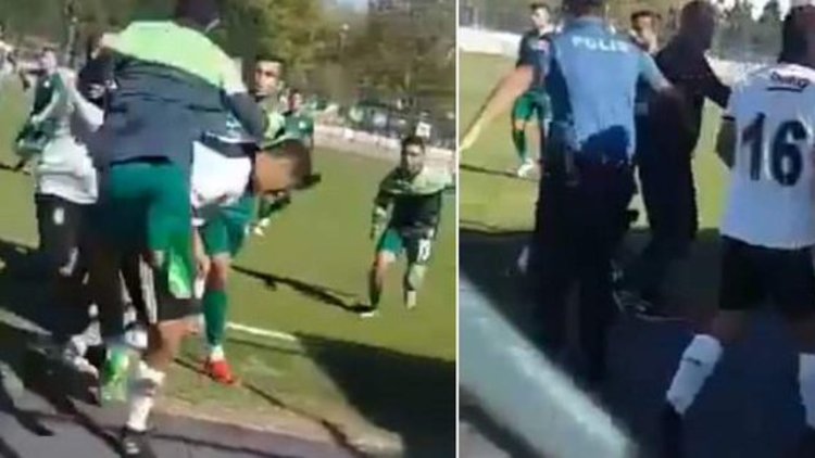 Konya'da Beşiktaşlı futbolculara saldırı