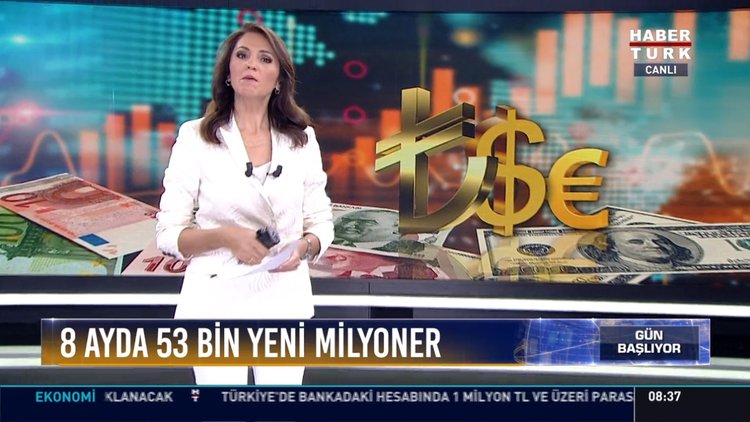 8 ayda 53 bin yeni milyoner: 1 milyon TL üzerinde mevduatı olanların sayısı arttı