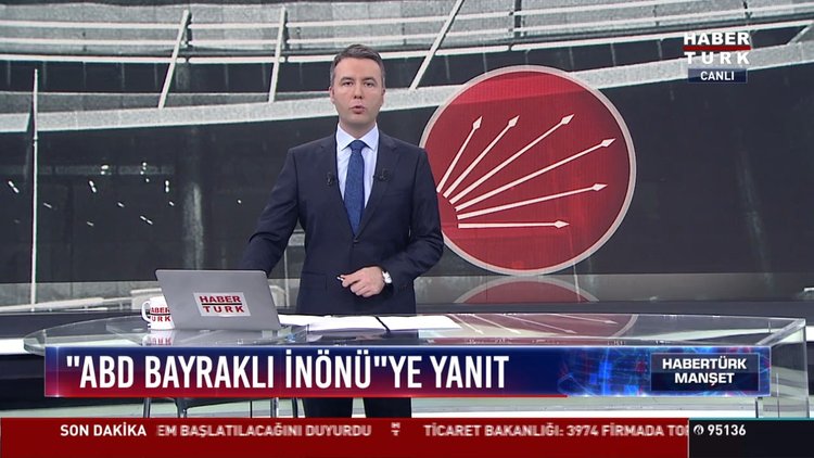 "ABD bayraklı İnönü"ye yanıt: İstismar edildi, bu Cumhurbaşkanı'na yakışmaz