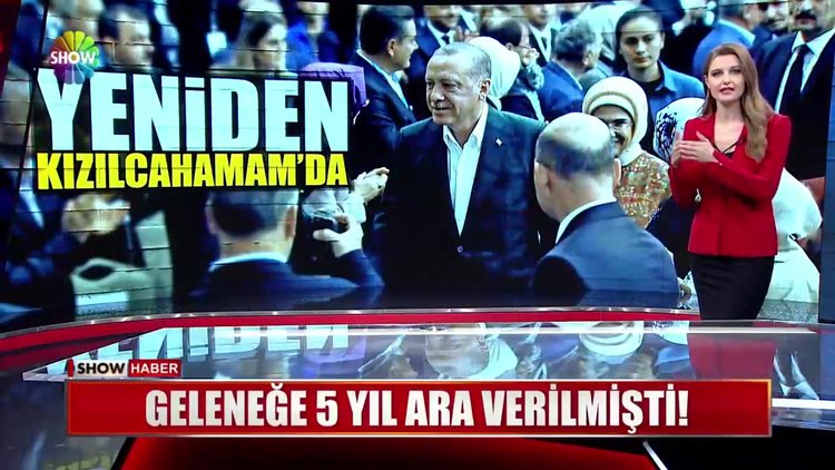 AK Parti yeniden Kızılcahamam'da