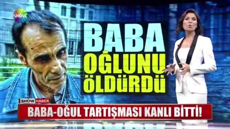 Baba oğul tartışması kanlı bitti
