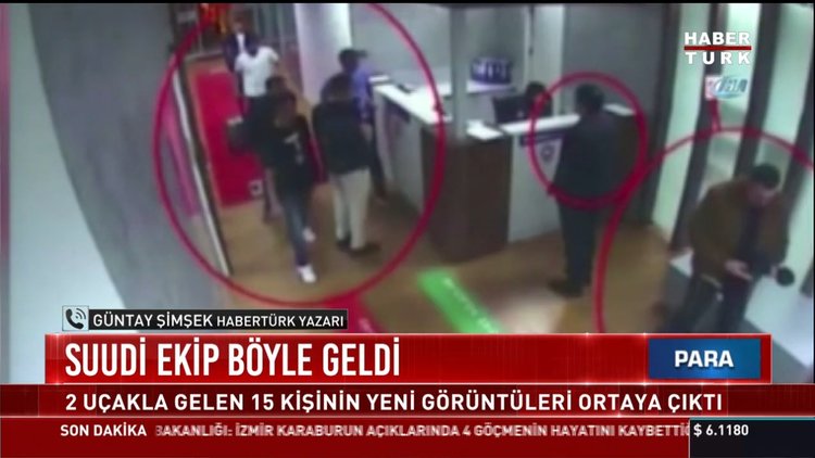 Suudi ekip böyle geldi: 2 uçakla gelen 15 kişinin yeni görüntüleri ortaya çıktı