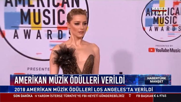 Amerikan müzik ödülleri verildi: 2018 Amerikan müzik ödülleri Los Angeles'ta verildi