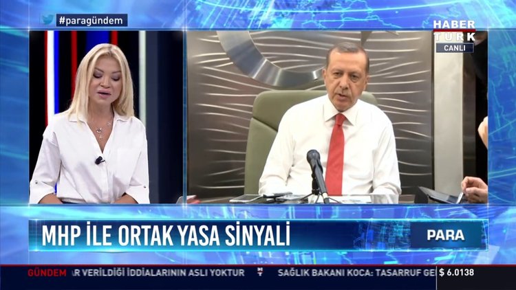 MHP ile ortak yasa sinyali