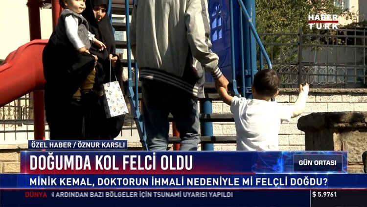 Doğumda kol felci oldu: Doktor "Normal doğum riskli" raporunu gözetmedi iddiası