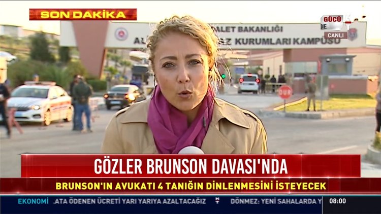 Gözler Brunson Davası'nda: Brunson'ın avukatı 4 tanığın dinlenmesini isteyecek