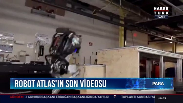 Robot Atlas'ın son videosu