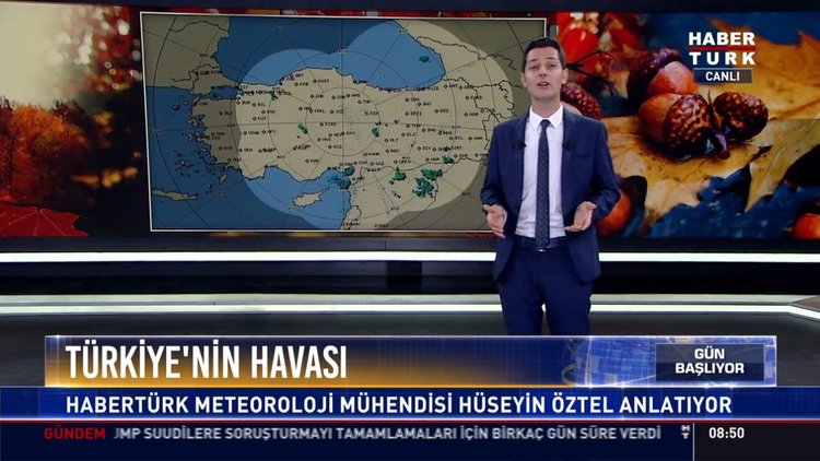 Türkiye'nin Havası: Habertürk Meteoroloji Mühendisi Hüseyin Öztel anlatıyor