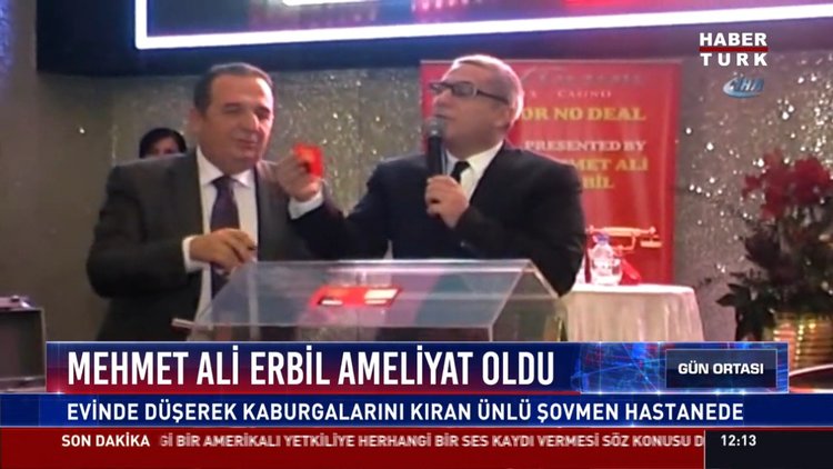 Mehmet Ali Erbil ameliyat oldu: Evinde düşerek kaburgalarını kıran ünlü şovmen hastanede