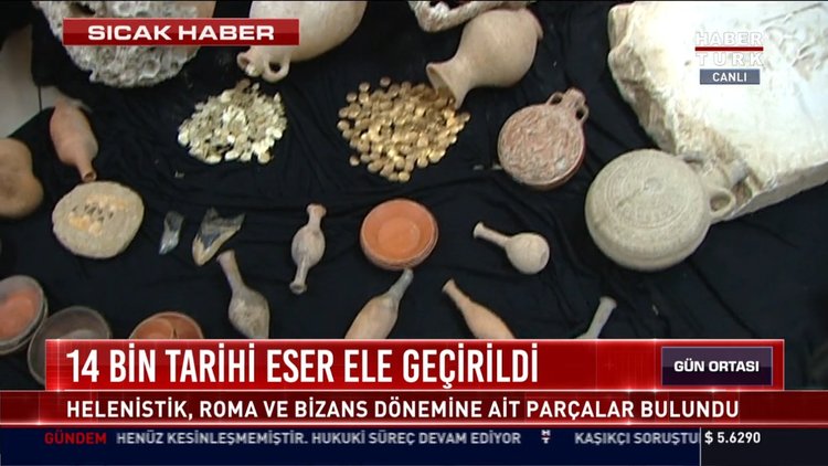 14 bin tarihi eser ele geçirildi: İstanbul Merkezli 12 İlde 41 adrese baskın yapıldı