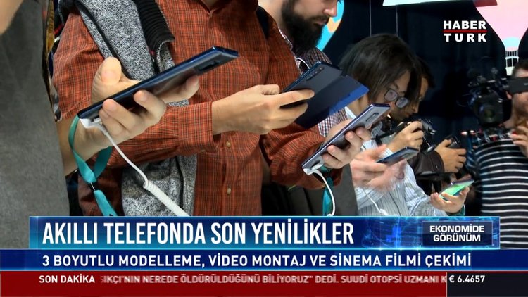 Akıllı telefonda son yenilikler: 3 boyutlu modelleme, video montaj ve sinema filmi çekimi