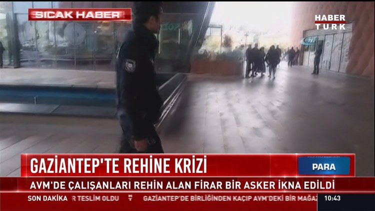 Gaziantep'te rehine krizi