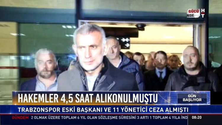 Hakemden eski başkana dava: 4,5 saat alıkonulan yan hakem 540 bin TL tazminat istedi