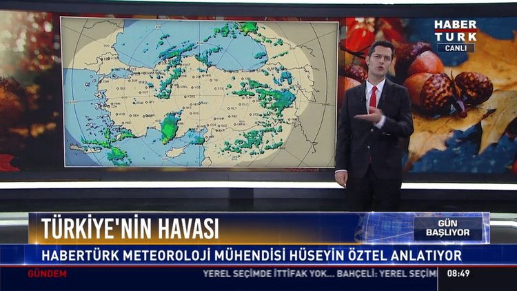 Türkiye'nin havası: Habertürk Meteoroloji Mühendisi Hüseyin Öztel anlatıyor