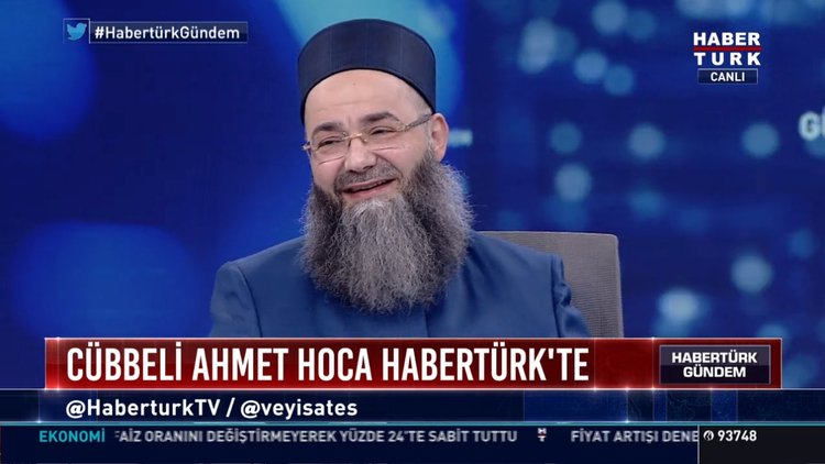 Cübbeli Ahmet Hoca, Habertürk'te soruları yanıtlıyor