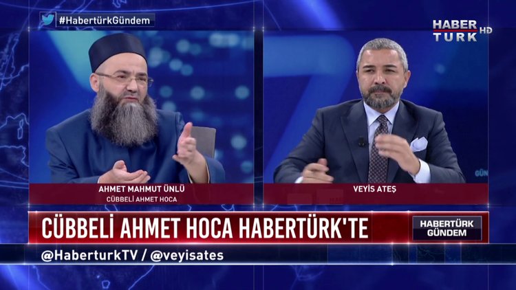 Habertürk Gündem - 25 Ekim 2018 (Cübbeli Ahmet Hoca)