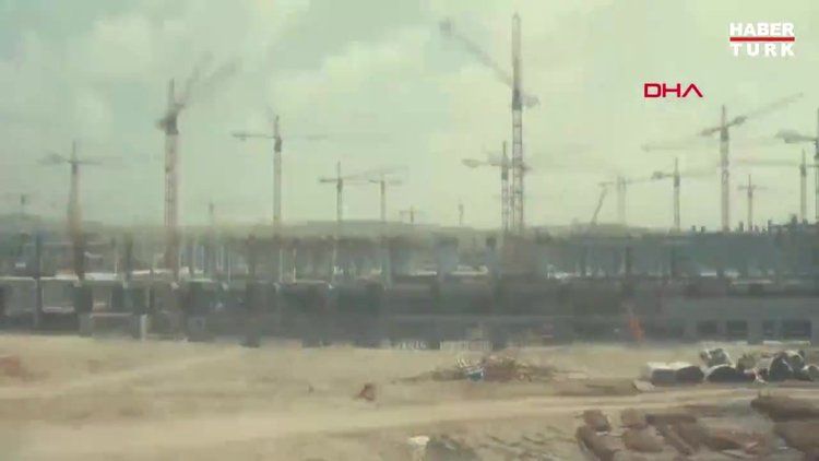 İstanbul Yeni Havalimanı böyle inşa edildi!