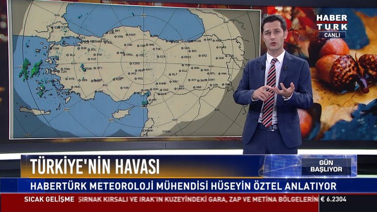Türkiye'nin havası: Habertürk Meteoroloji Mühendisi Hüseyin Öztel anlatıyor